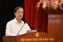 Bộ trưởng Nguyễn Kim Sơn tại buổi lễ.