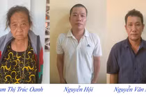 Các bị can bị khởi tố về tội đánh bạc.