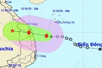 Bão số 6 hình thành, hướng vào Quảng Nam - Bình Định