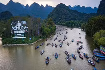 Ngày 16/2: Chùa Hương chính thức mở cửa trở lại, khách đến thăm quan thực hiện phòng dịch ra sao?