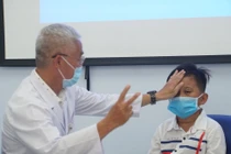 Cứu con mắt cho bệnh nhi bị vỡ sàn sọ