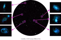 Choáng ngợp ảnh thiên hà cách xa 800 triệu năm ánh sáng
