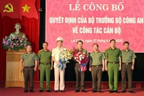 Công bố quyết định bổ nhiệm 2 tân Giám đốc Công an tỉnh