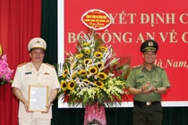 Bổ nhiệm Cục trưởng Cục CSGT; Giám đốc Công an tỉnh Hà Nam