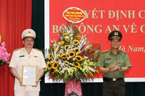 Bổ nhiệm Cục trưởng Cục CSGT; Giám đốc Công an tỉnh Hà Nam