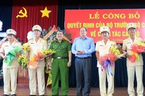 Bổ nhiệm Giám đốc, Phó Giám đốc Công an tỉnh An Giang