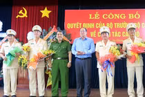 Bổ nhiệm Giám đốc, Phó Giám đốc Công an tỉnh An Giang