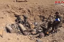 Quân đội Syria phát hiện hầm ngầm, vũ khí trang bị của khủng bố ở miền bắc Hama