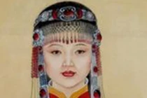 Hiếu Trang Văn Hoàng hậu thời trẻ.