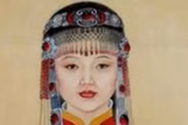 Hiếu Trang Văn Hoàng hậu thời trẻ.