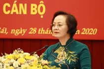 Bà Phạm Thị Thanh Trà giữ chức phó trưởng Ban Tổ chức trung ương