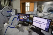 Bệnh nhân 22 tuổi Long An đông đặc phổi trái