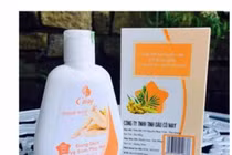 Thu hồi toàn quốc dung dịch vệ sinh phụ nữ Tinh dầu gừng