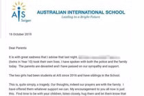 Hiệu trưởng trường quốc tế có hai chị em sinh đôi nhảy lầu tự tử: "Đây là một bi kịch"