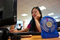 Lưu ý khi dùng quạt sạc mini