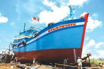 Gian nan xử lý nợ xấu tàu cá vỏ thép