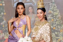 Thùy Tiên khiến người hâm mộ trầm trồ, cựu Miss Grand Thái Lan đăng story khen ngợi