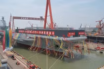 Trung Quốc hạ thủy tàu sân bay thứ 3 mang tên Phúc Kiến 
