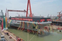 Trung Quốc hạ thủy tàu sân bay thứ 3 mang tên Phúc Kiến 