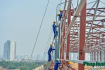 Sẽ hoàn thành sửa chữa mặt cầu Thăng Long vào cuối năm 2020