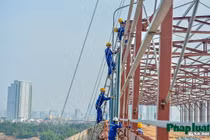 Sẽ hoàn thành sửa chữa mặt cầu Thăng Long vào cuối năm 2020