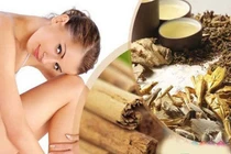 Chữa khô da, viêm da mùa đông bằng thảo dược