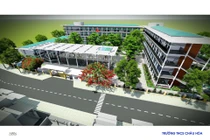 Bến Tre khởi công xây dựng Trường THCS Châu Hòa