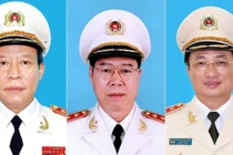 Ba Thứ trưởng Bộ Công an nghỉ hưu từ 1/6