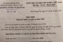 Phường nhầm lẫn, bé 9 tháng tuổi bị gọi nhập ngũ