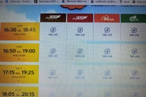 Tất cả các hãng như Vietnam Airlines, Bamboo Airways, Vietjet Air đều đã cháy vé chặng bay một chiều từ Hà Nội - TP. HCM trong ngày hôm nay (8/2)