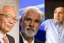Syukuro Manabe, Klaus Hasselmann và Giorgio Parisi giành giải Nobel Vật lý năm 2021