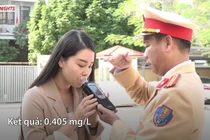 Thực nghiệm ăn hoa quả đo nồng độ cồn