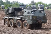 Quân đội Ukraine bắt đầu sử dụng pháo phản lực của Séc ở Donbass