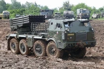 Quân đội Ukraine bắt đầu sử dụng pháo phản lực của Séc ở Donbass