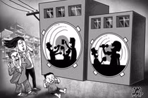 Cái loa nhà hàng xóm