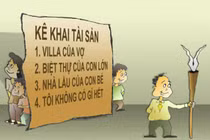 Lãnh đạo phải kê khai tài sản làm gương