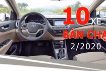 Infographic: Ô tô bán chạy nhất Việt Nam tháng 2/2020