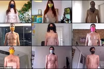 Dự án nhiếp ảnh “khỏa thân... đeo khẩu trang”