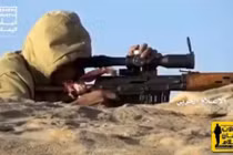 Chùm video xạ thủ bắn tỉa Houthi, tử thần vô hình với Liên minh Ả rập Xê út