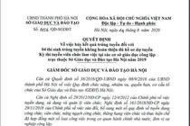 4 thí sinh trúng tuyển viên chức bị hủy kết quả 