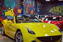 Ferrari California T hàng độc tại Việt Nam hoá vàng rực trong lớp cánh mới