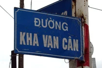 38 tên đường ở TP HCM bị đặt sai