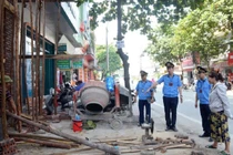 Hà Nội đề xuất tiếp tục thí điểm mô hình Đội Quản lý trật tự xây dựng cấp huyện