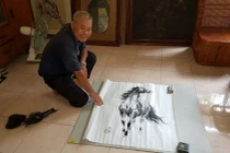 Vẽ ngựa để chuyển tải thông điệp về con người