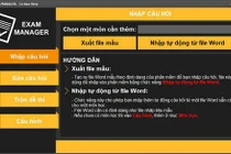 Phần mềm biên soạn đề thi