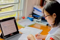 Trường phổ thông “chốt nhanh” tiết học online chỉ còn 30 phút 