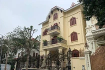 Công trình biệt thự số 09 lô B (khu 5,2 ha Yên Hòa, quận Cầu Giấy) bị phản ánh có nhiều sai phạm. 