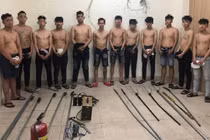 Công an đã triệu tập nhiều người liên quan lên lấy lời khai. Ảnh: Công an cung cấp.