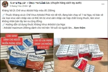 Chuyên gia Bệnh viện ĐH Y cảnh báo thuốc trị COVID-19 “xách tay” của Nga chưa được cấp phép lưu hành