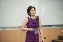 GS Helen Nguyễn là chủ nhiệm dự án giám sát dịch tễ nước thải lần đầu tiên tại Việt Nam. Ảnh: NVCC